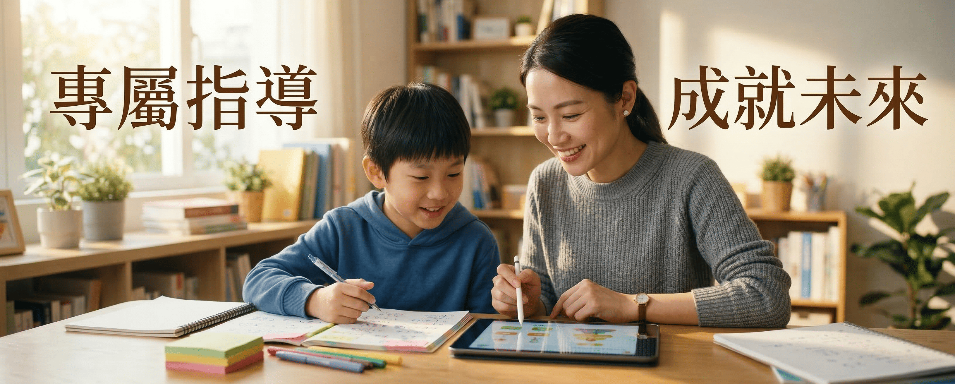 台灣拓人個別指導補習班一對一專屬教學與升私中輔導